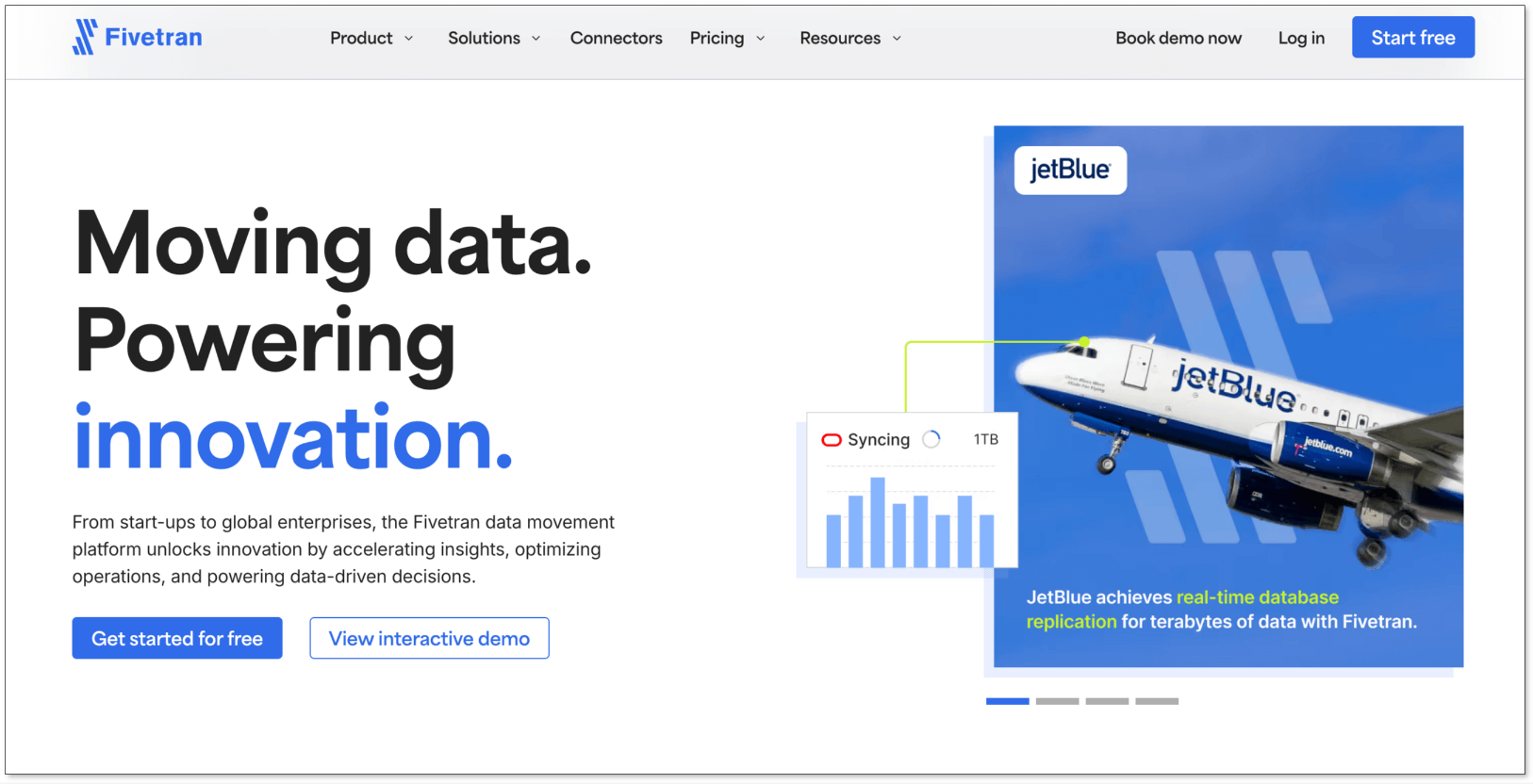 Fivetran managed ELT platform